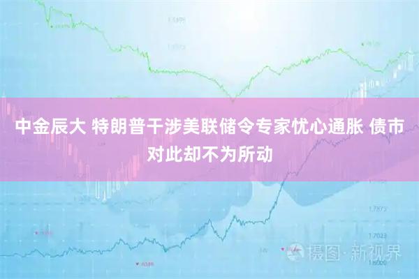 中金辰大 特朗普干涉美联储令专家忧心通胀 债市对此却不为所动