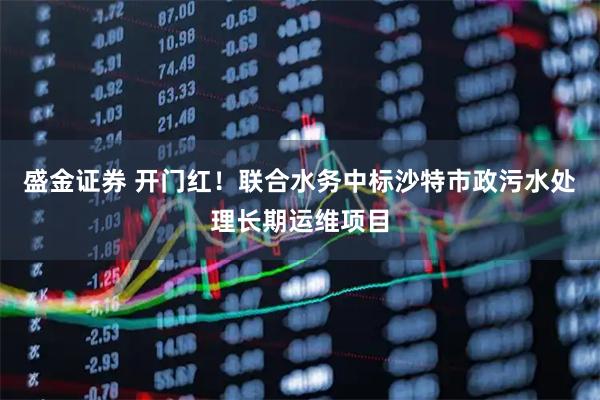 盛金证券 开门红！联合水务中标沙特市政污水处理长期运维项目